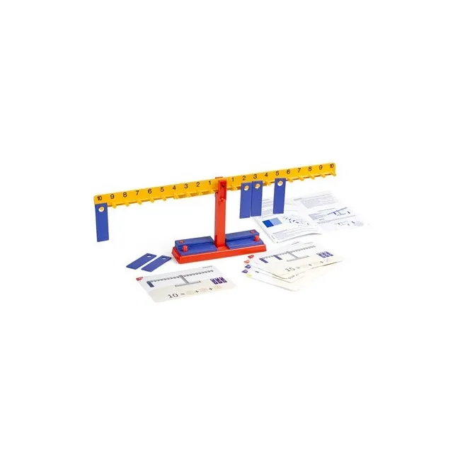 JUEGO MINILAND BALANZA NUMERICA 20 PESAS + 10 COLGADORES