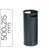 PARAGUERO METALICO 306 NEGRO MEDIDA 50X21.5 CM