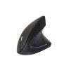 RATON Q-CONNECT OPTICO INALAMBRICO ERGONOMICO VERTICAL PILAS AAA NEGRO
