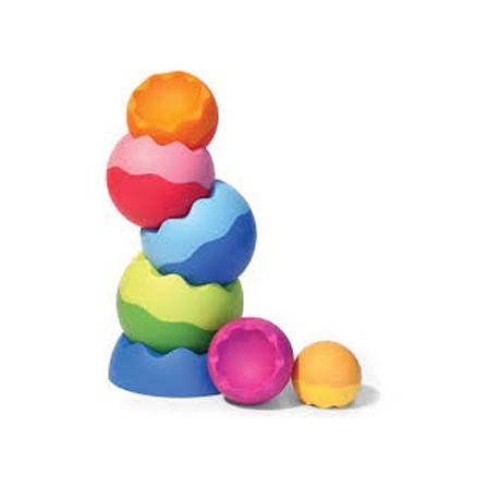 JUEGO ESFERAS APILABLES FAT BRAIN TOBBLES NEO 7 COLORES Y TAMAÑOS S...