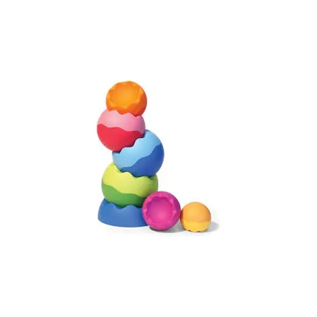 JUEGO ESFERAS APILABLES FAT BRAIN TOBBLES NEO 7 COLORES Y TAMAÑOS S...
