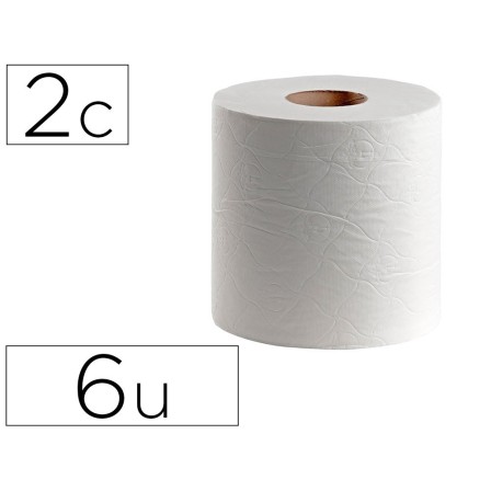 PAPEL SECAMANOS DAHI 2 CAPAS CELULOSA GOFRADA 195 MM X 145 MT PAQUE...