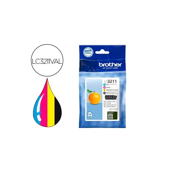 INK-JET BROTHER LC3211 DCP-J572 / DCP-J772 / DCP-J774 / MFC-J890 / ...