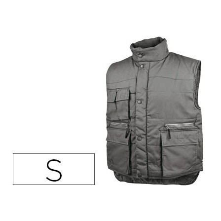 CHALECO DELTAPLUS MULTIBOLSILLOS CON CREMALLERA CINTURA ELASTICA PR...