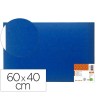 TABLERO DE FIELTRO LIDERPAPEL MURAL COLOR AZUL 40X60 CM