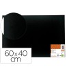 TABLERO DE FIELTRO LIDERPAPEL MURAL COLOR NEGRO 40X60 CM