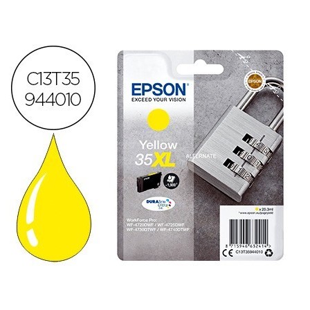 INK-JET EPSON 35XL T3594 PRO WF-4720DWF / 4725DWF / 4730DTWF / 4740...