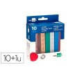LACRE LIDERPAPEL CON SELLO DE CARTA JUEGO DE 10 BARRAS COLORES SURT...