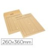 SOBRE SAM BOLSA KRAFT NATURAL 120 GR CIERRE MULTIADHESIVO 260X360 M...