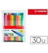 ROTULADOR STABILO ACUARELABLE PEN 68 ESTUCHE DE 24 COLORES ESTANDAR...