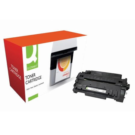 TONER Q-CONNECT COMPATIBLE HP CE255A PARA JET P3015 / P3015D / 3015...
