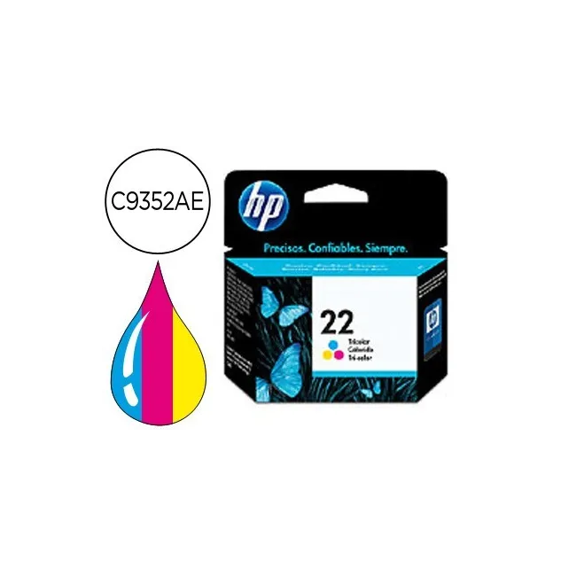 INK-JET HP N.22 TRICOLOR -5ML- DJ 3920/3940/D2360/F380 PSC 1410