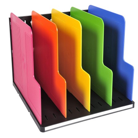 ORGANIZADOR DE ARMARIO EXACOMPTA MODULOTOP NEGRO MULTICOLOR VERTICA...