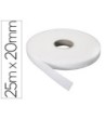 CINTA DE VELCRO ADHESIVO SUMO DIDACTIC SUAVE ROLLO 25 MX20 MM