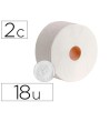 PAPEL HIGIENICO DAHI JUMBO 2 CAPAS CELULOSA BLANCA 140 MT MANDRIL 4...