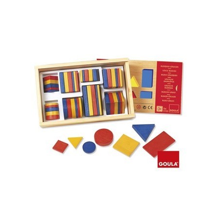 JUEGO GOULA DIDACTICO BLOQUES LOGICOS 1