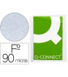FUNDA PROTECTORA Q-CONNECT CORTE OBLICUO TRANSPARENTE DIN A4 SIN TA...