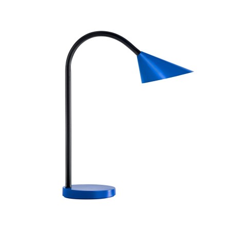 LAMPARA DE ESCRITORIO UNILUX SOL LED 4W BRAZO FLEXIBLE ABS Y METAL ...