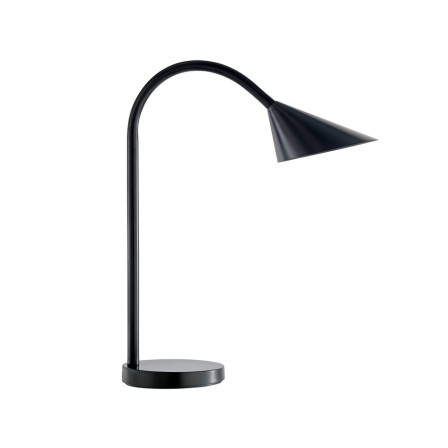 LAMPARA DE ESCRITORIO UNILUX SOL LED 4W BRAZO FLEXIBLE ABS Y METAL ...