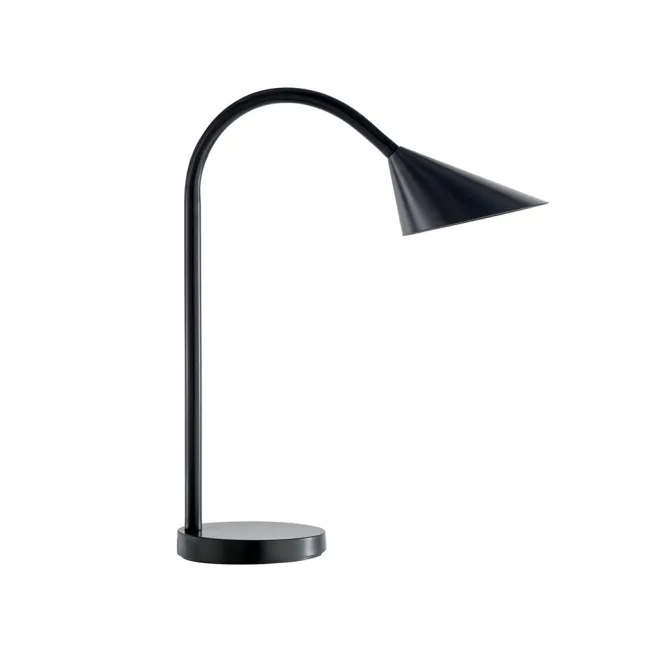 LAMPARA DE ESCRITORIO UNILUX SOL LED 4W BRAZO FLEXIBLE ABS Y METAL ...