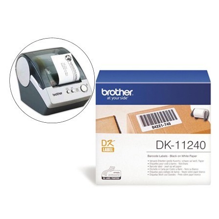 ETIQUETA BROTHER DK11240 PARA IMPRESORAS DE ETIQUETAS QL-MULTIPROPO...