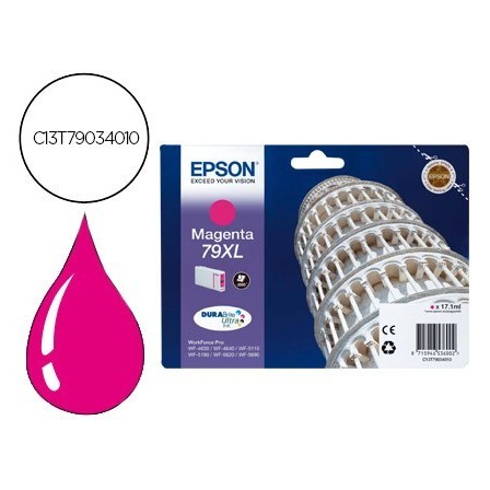 INK-JET EPSON 79XL 900P WF 4630 / 4640 / 5110 / 5620 / 5690 / 5690 ...