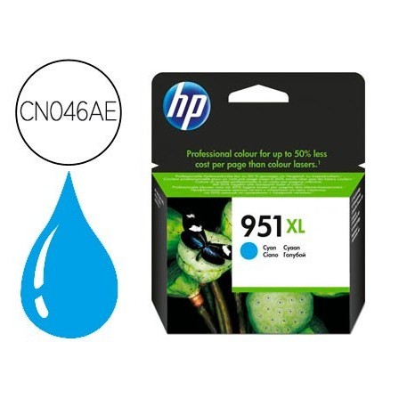 INK-JET HP 951XL CIAN CN046AE CAPACIDAD 1500 PAG
