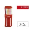 ROTULADOR STABILO PUNTA DE FIBRA PEN 68 ESTUCHE ROLLERSET DE 30 COL...