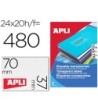 ETIQUETA ADHESIVA APLI 1224 TRANSPARENTES TAMAÑO 70X37 MM PARA FOTO...