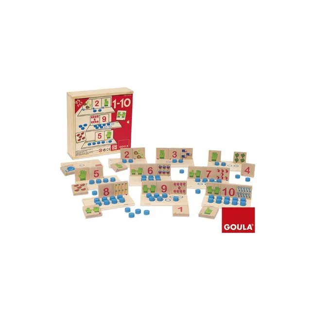 JUEGO GOULA DIDACTICO 1-10