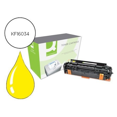TONER Q-CONNECT COMPATIBLE HP CE412A COLOR JET M351A / 451DN / 451N...
