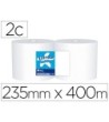 PAPEL SECAMANOS INDUSTRIAL AMOOS 2 CAPAS 235 MM X 400 MT PAQUETE DE...