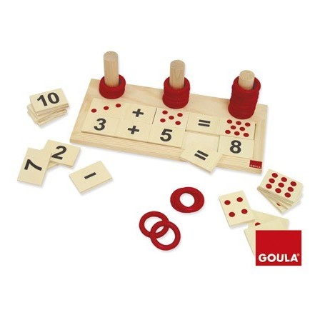 JUEGO GOULA DIDACTICO SUMAS Y RESTAS