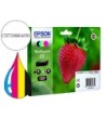 INK-JET EPSON HOME 29 T2986 XP435/330/235 MULTIPACK 4 COLORES NEGRO...