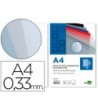 TAPA ENCUADERNACION LIDERPAPEL POLIPROPILENO A4 0.33MM TRANSPARENTE...
