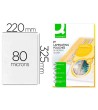 BOLSA DE PLASTIFICAR Q-CONNECT 325 X 220 MM 80 MC FOLIO CAJA DE 100...