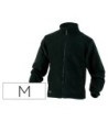 CHAQUETA DELTAPLUS POLAR CON CREMALLERA 2 BOLSILLOS COLOR NEGRO TAL...
