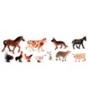 JUEGO MINILAND ANIMALES GRANJA 11 FIGURAS