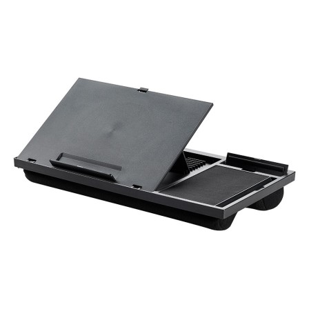 SOPORTE Q-CONNECT ANCHO PARA PORTATIL MOVIL RATON HASTA 17" AJUSTAB...