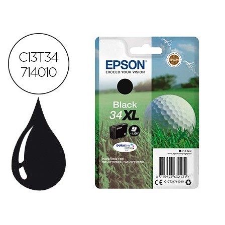 INK-JET EPSON 34XL WORKFORCE PRO WF-3720 / WF-3720DWF / WF-3725DWF ...