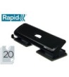 TALADRADOR RAPID FASHION FC20/4 METALICO COLOR NEGRO 4 TALADROS CAP...