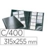 TARJETERO DURABLE DIN A4 VISIFIX CENTIUM 4 ANILLAS 20 FUNDAS CON IN...