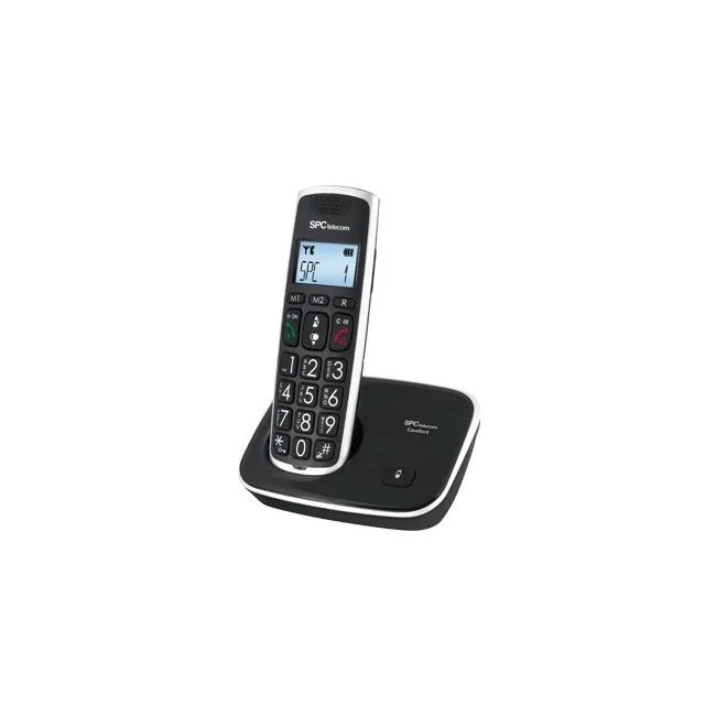 TELEFONO INALAMBRICO SPC TELECOM 7608N TECLAS DIGITOS Y PANTALLA EX...
