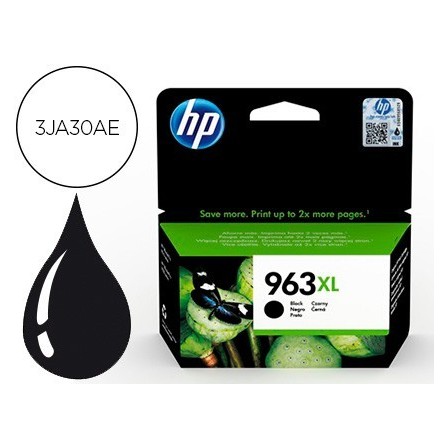 INK-JET HP 963 XL OFFICEJET PRO 9010 / 9020 / 9022 / 9023 / 9025 NE...