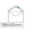 SOBRE LIDERPAPEL N.10 BLANCO OFICIO PROLONGADO 145X198MM ENGOMADO S...