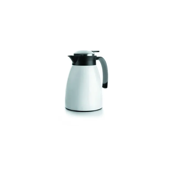 JARRA SERVIDOR TERMO LACOR INTERIOR ACERO INOXIDABLE COLOR BLANCO 1L