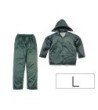 CONJUNTO DE LLUVIA DELTAPLUS 400 POLIESTER/PVC VERDE TALLA L