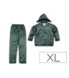 CONJUNTO DE LLUVIA DELTAPLUS 400 POLIESTER/PVC VERDE TALLA XL