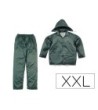 CONJUNTO DE LLUVIA DELTAPLUS 400 POLIESTER/PVC VERDE TALLA XXL