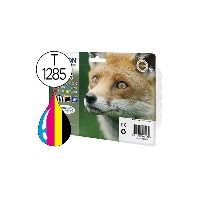 INK-JET EPSON S22 SX125/130/420W/425W OFFICE BX305 T1285 MULTIPACK ...
